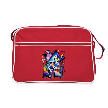 Graffiti - Retro Bag - red/white - Front