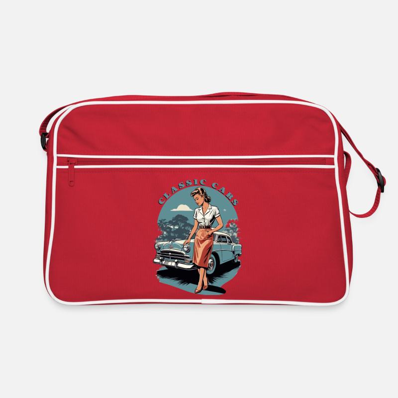 Voitures de collection 1950 Sac Retro