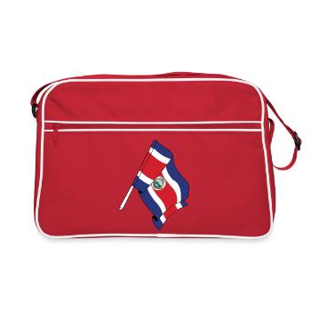 Flag Costa rica - Retro Bag - red/white - Front