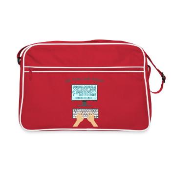 Produits programmeurs - Sac Retro - rouge/blanc - Devant