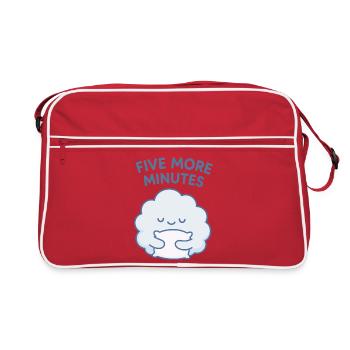 Cinq minutes de plus Cloud Hug - Sac Retro - rouge/blanc - Devant