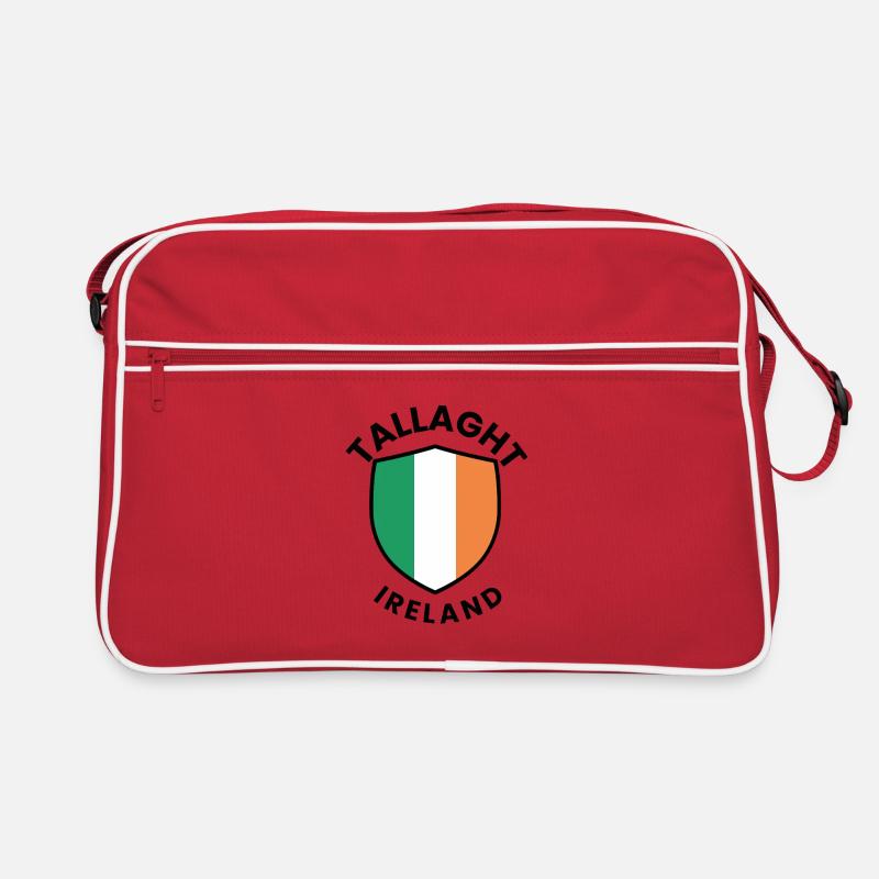 Drapeau du Bouclier d’Irlande de Tallaght Sac Retro