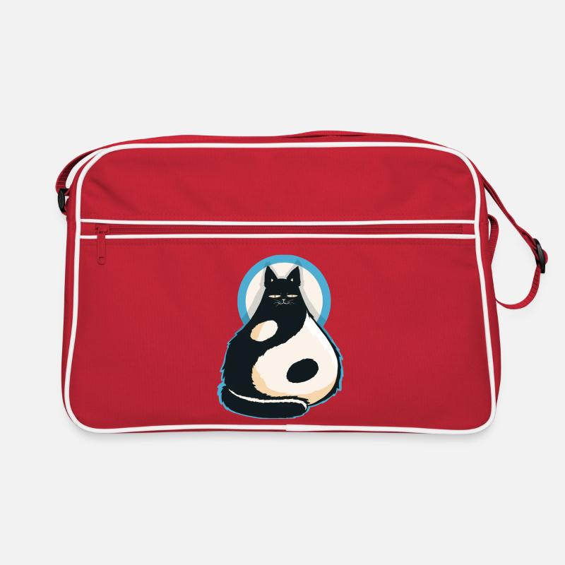 Chat-YinYang Retro Tasche