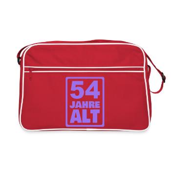 54 - Retro Bag - red/white - Front