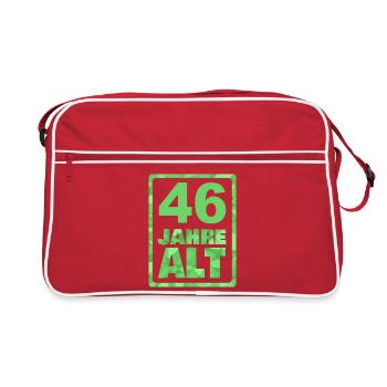 Age 46 - Retro Bag - red/white - Front
