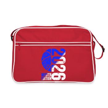 Basketball Master Edition 2026 in Blue White - Retro Bag - red/white - Front