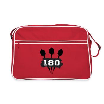 Fléchettes - Sac Retro - rouge/blanc - Devant