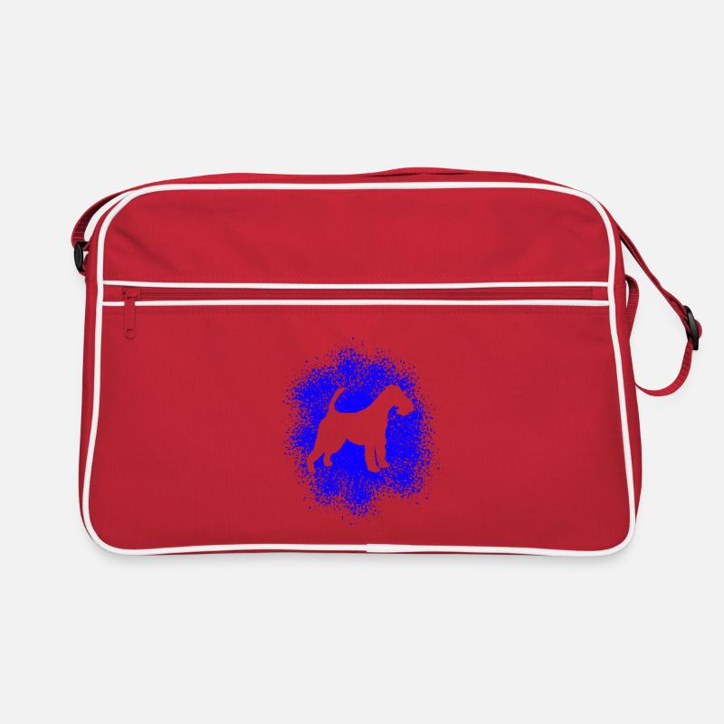 Wirehaired Fox Terrier for Dog Lovers Retro Bag