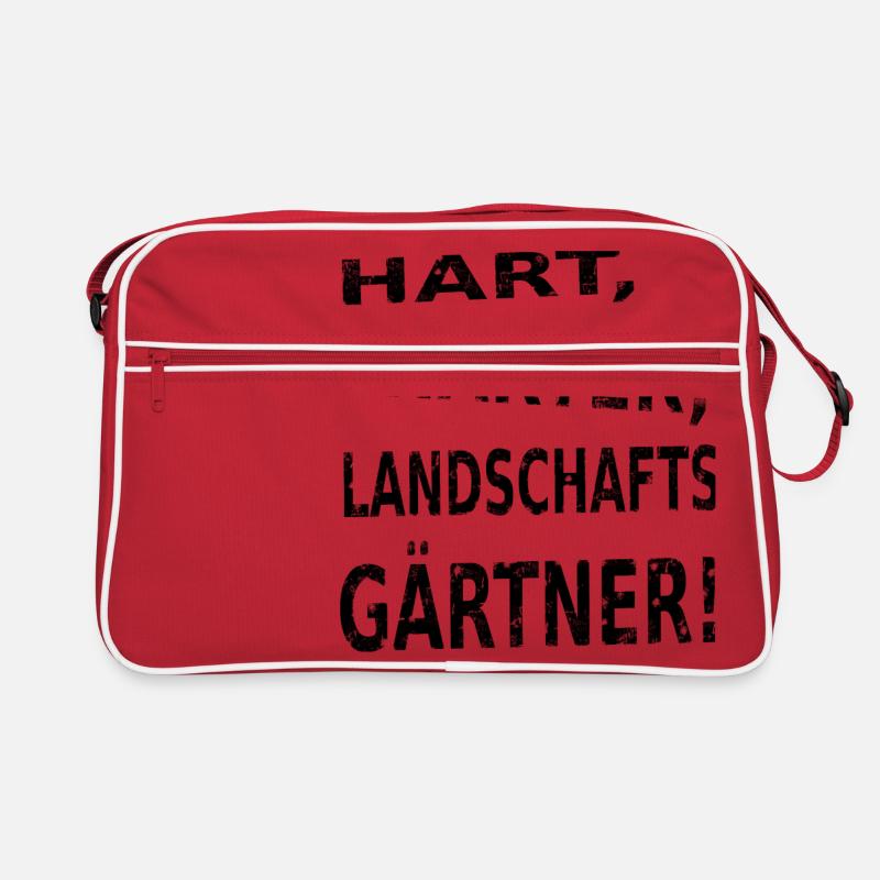 HART, HÄRTER, LANDSCHAFTSGÄRTNER Retro Tasche