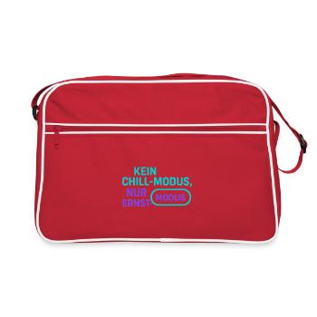 Mode Ernst Sans Chill - Sac Retro - rouge/blanc - Devant