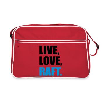 rafting - Retro Bag - red/white - Front