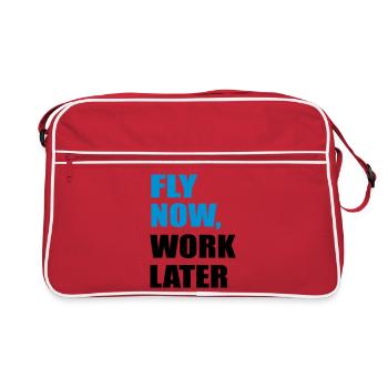 fly - Retro Bag - red/white - Front
