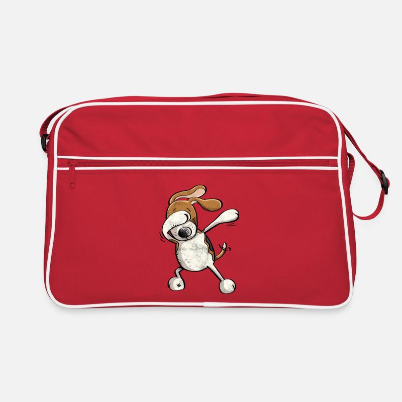 Cool Dab Beagle - Dog - Dabbing - Dance Retro Bag