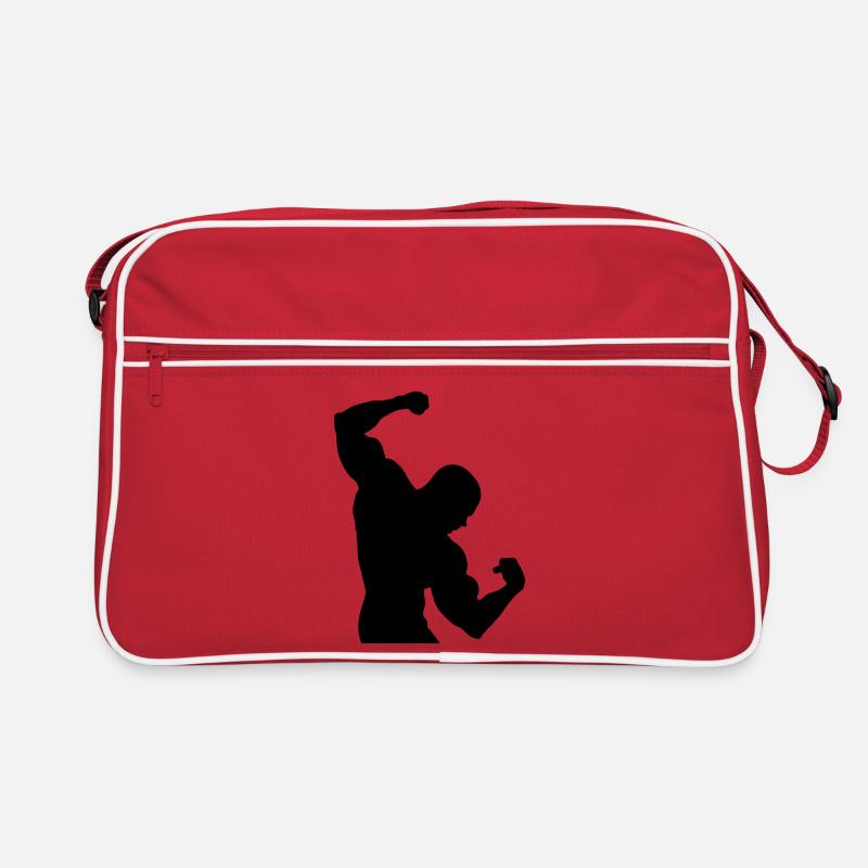 Bodybuilding Retro Tasche