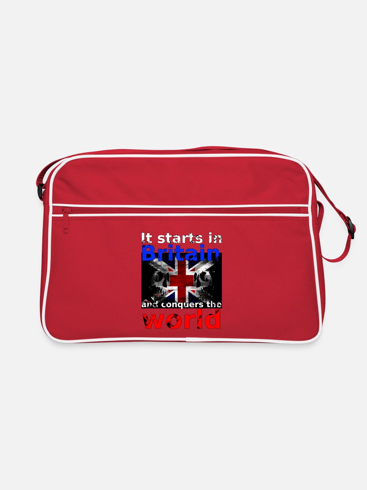Britain - Retro Bag - red/white - Front