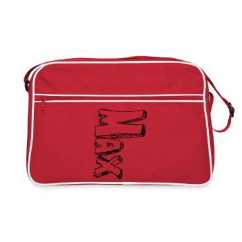 Max - Retro Bag - red/white - Front