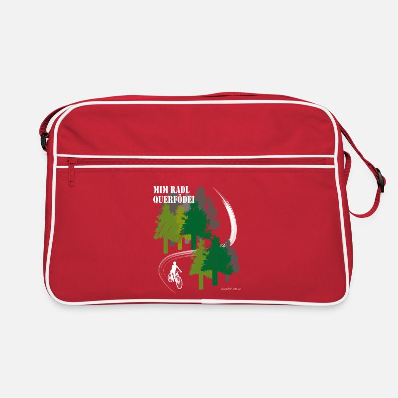 mim Radl querfödei - mit dem Rad quer Feld ein Retro Bag