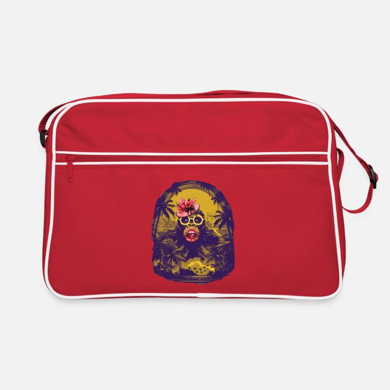 Gorilla Pop Art Retro Bag