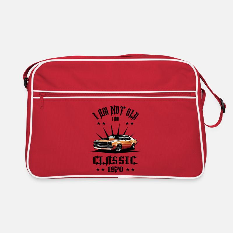 Ich bin nicht alt, ich bin Klassisch Retro Tasche