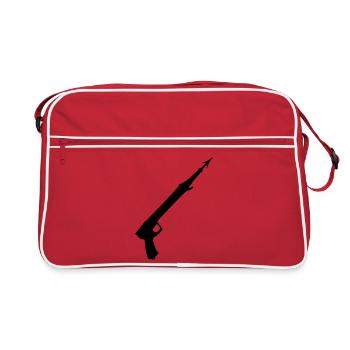Harpoon Gun - Retro Bag - red/white - Front