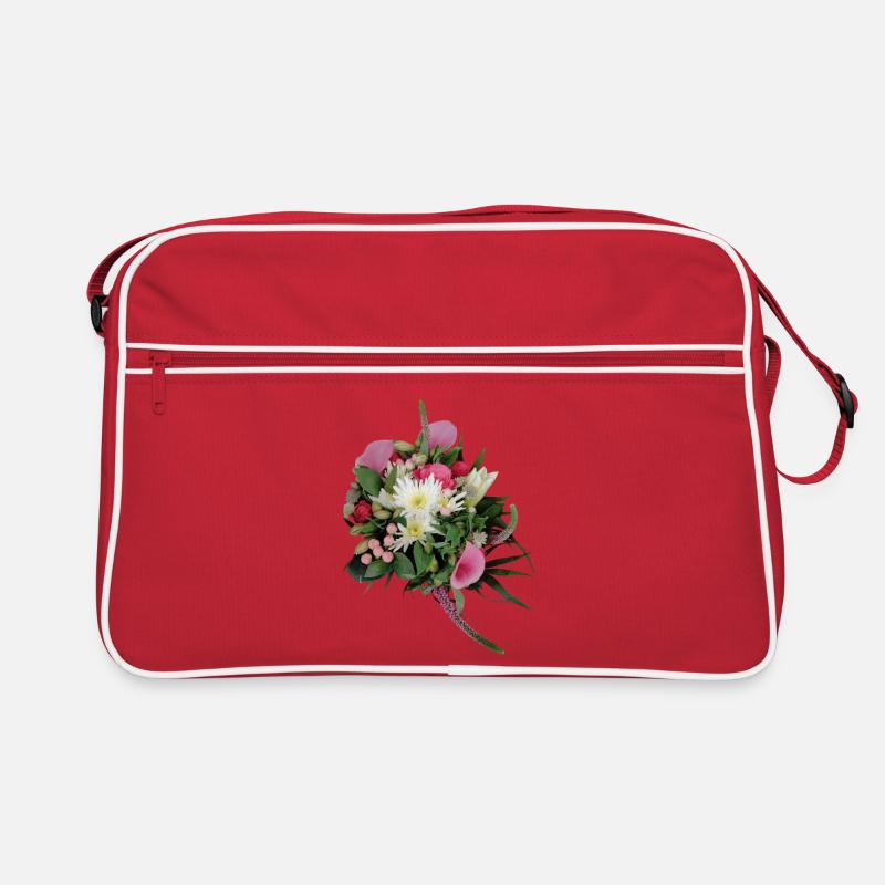 Bouquet de fleurs – Rêves pastel Sac Retro