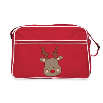 mignon orignal pour Noël - Sac Retro - rouge/blanc - Devant