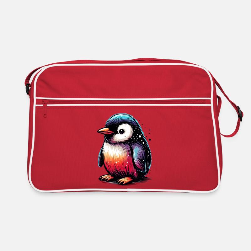 Pinguin Retro Tasche