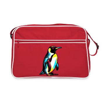 Penguin - Retro Bag - red/white - Front