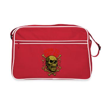 Born to Decay - Retro Bag - red/white - Front