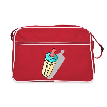 Collection Bébé Soleil d’Été 16 - Sac Retro - rouge/blanc - Devant