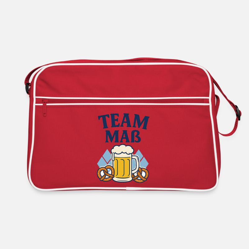 Team Maß Retro Tasche