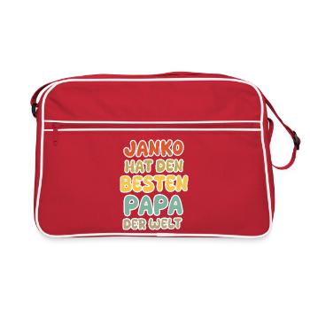 Bébé Janko - Sac Retro - rouge/blanc - Devant