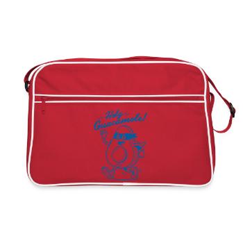 Holy Guacamole Hero - Retro Bag - red/white - Front
