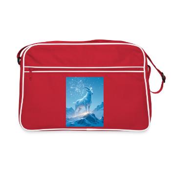 Ancien gardien cosmique ascendant - Sac Retro - rouge/blanc - Devant