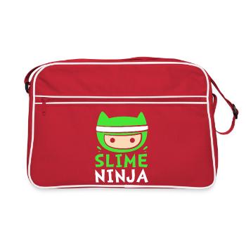 Slime Slime Slimy - Sac Retro - rouge/blanc - Devant