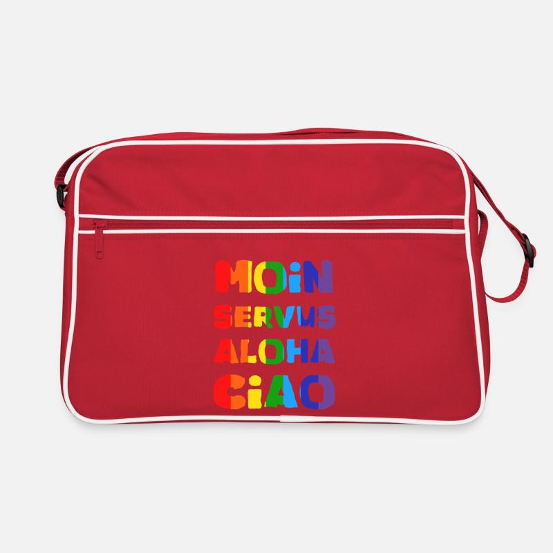 Rainbow Greetings Collection Retro Bag