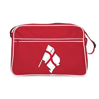 Drapeau de la ville de Londres - Sac Retro - rouge/blanc - Devant