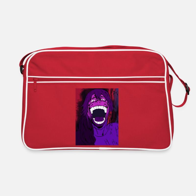 Verfluchtes Lachen Retro Tasche