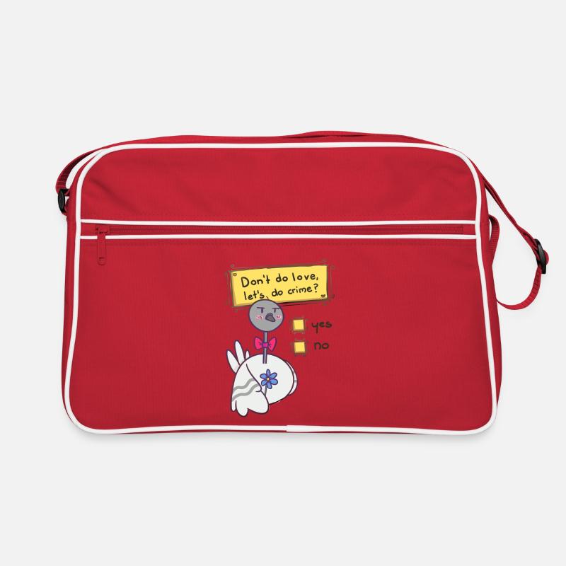 Ne fais pas d’amour Sac Retro