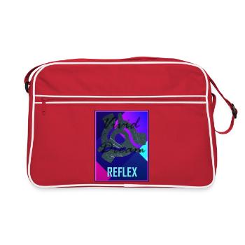 Reflex von Vivid Dream - Retro Tasche - Rot/Weiß - Vorne