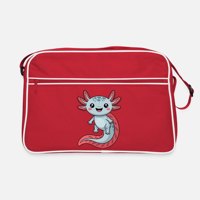 Axolotl Retro Tasche