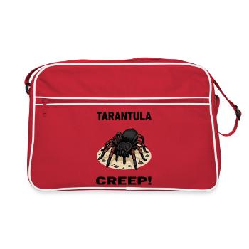 Tarantula Creep Tarantula Exotic Spider - Retro Bag - red/white - Front
