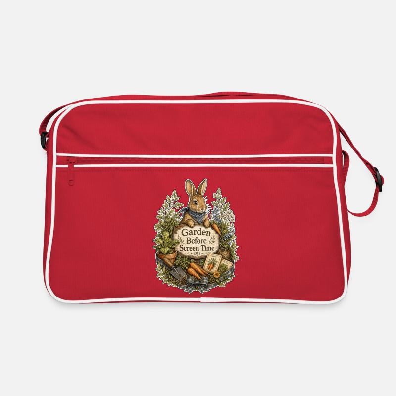 Garden Before Screen Time Retro Bag
