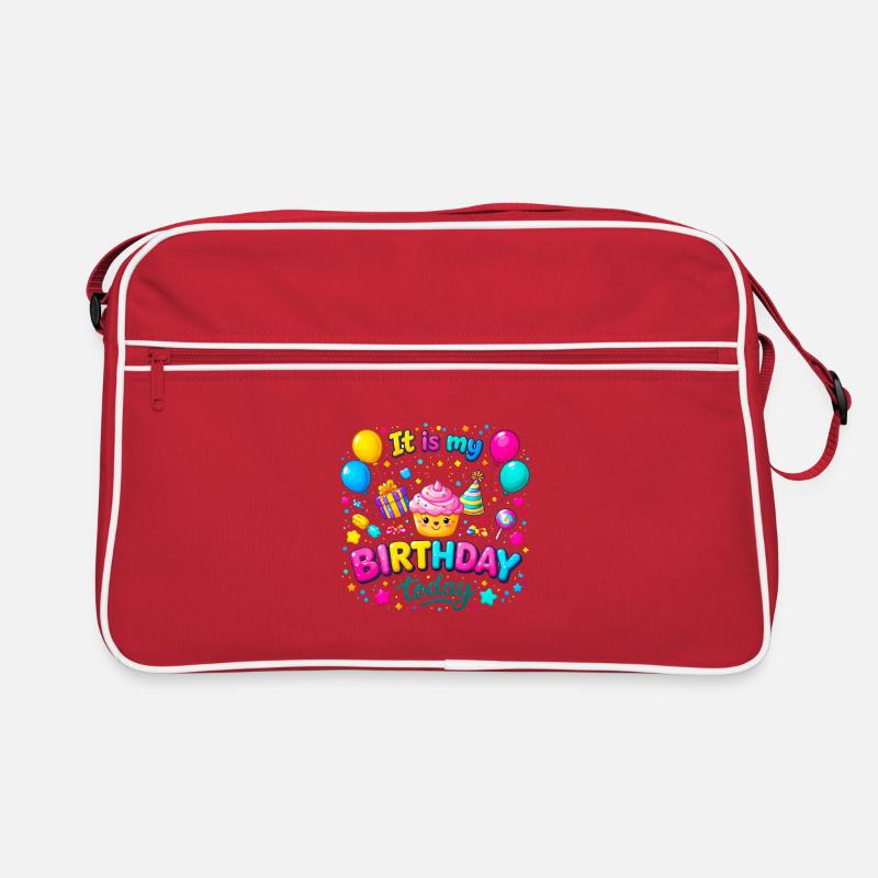 Today is my birthday Retro Bag