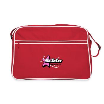 Modular Addicted Synthesizer  - Retro Tasche - Rot/Weiß - Vorne