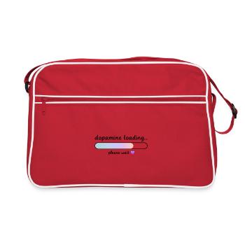 Dopamine Loading Gradient - Retro Bag - red/white - Front