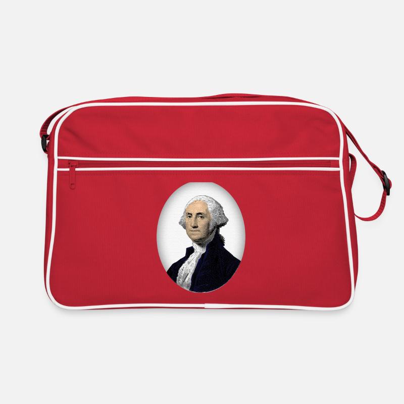 George Washington - Retro Bag - red/white