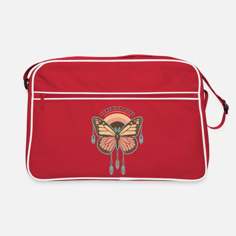 Bohemian Babe - Papillon Boho Rétro Sac Retro