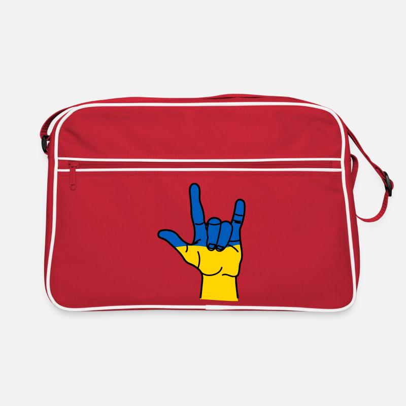 Respect de l’ukraine Sac Retro