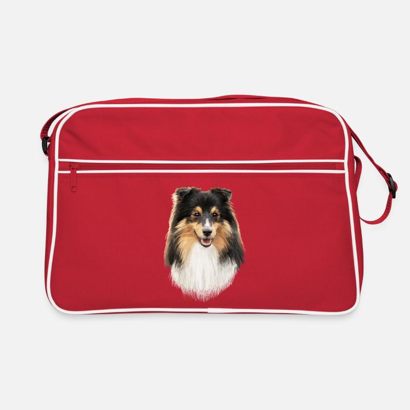 Sheltie Retro Tasche
